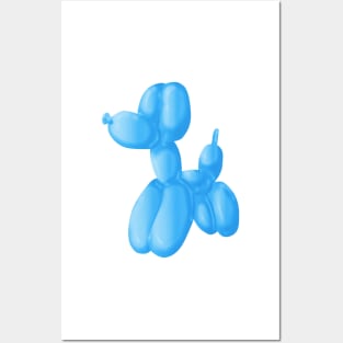 Blue Doggy Posters and Art